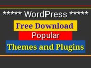 free wordpress pro thems and plugins