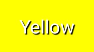 Yellow colour