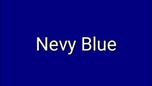 Navy blue colour