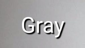Grey colour