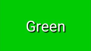 Green colour