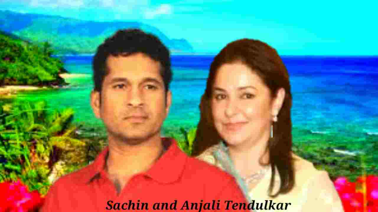 Sachin Tendulkar and Anjali