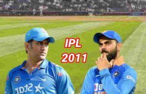 Dhoni Virat Kohli IPL 2011