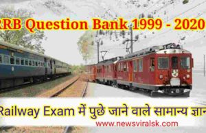 RRB Question Bank 1999-2020