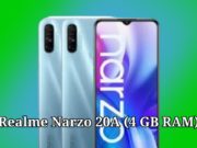 Realme Narzo 20A full specification and price in India