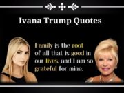 Ivana Trump Biography, Quotes and Sayings