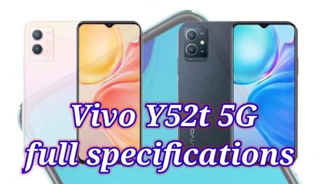 Vivo Y52t 5G full specifications