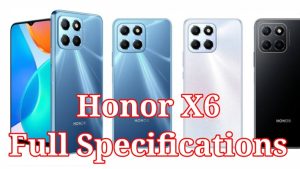 Honor X6 full Specifications