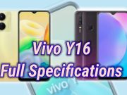 Vivo Y16 full Specification