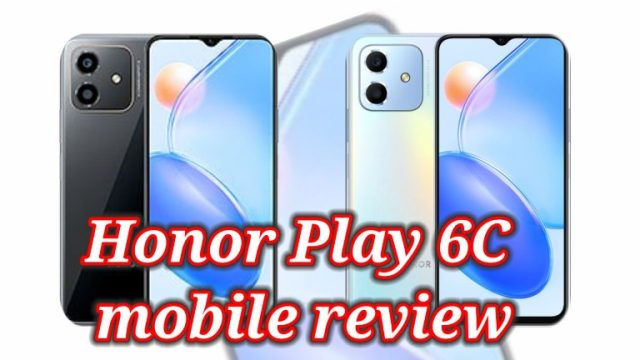 Honor Play 6C mobile review
