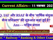 Daily Current Affairs pdf Download 11 November 2022