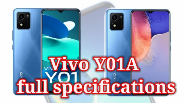 Vivo Y01A full specifications