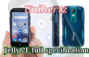Unihertz Jelly 2E full specifications