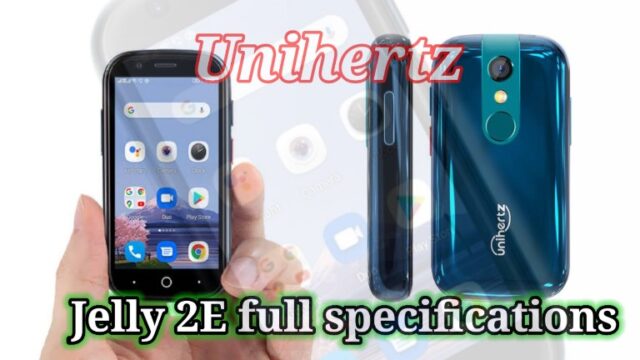 Unihertz Jelly 2E full specifications