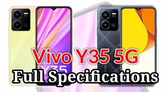 Vivo Y35 5G full specification