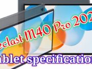 Teclast M40 Pro 2023 Tablet specification