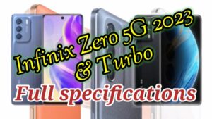 Infinix Zero 5G 2023 Turbo full specification