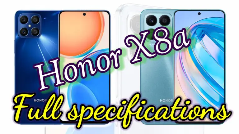 Honor X8a full specifications