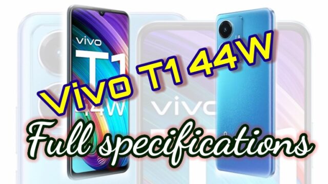 Vivo T1 44W full Specification