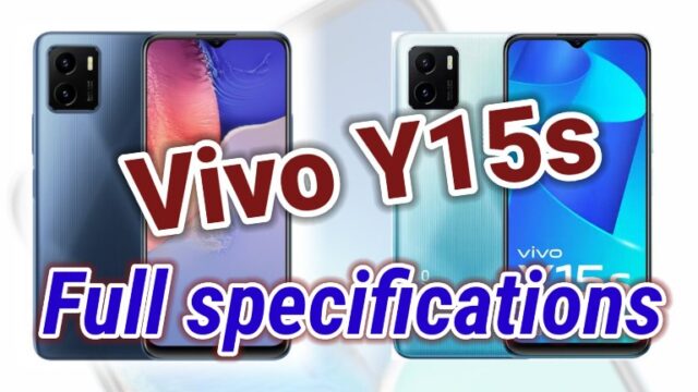 Vivo Y15s full Specification