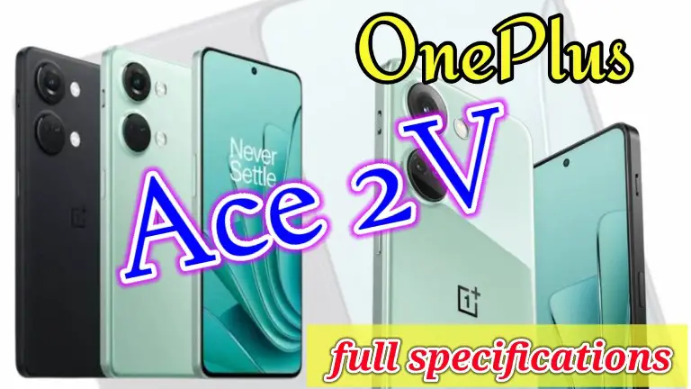OnePlus Ace 2V price and specification