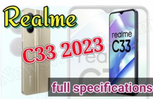 Realme C33 2023 full specifications