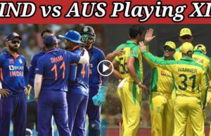 IND vs AUS 1st ODI playing 11