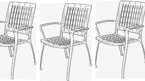 How to draw a chair 