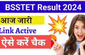 BSSTET Result 2024 Released