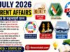 Current Affairs Today | 9 July 2026 Current Affairs | Latest Current Affairs MCQ & Static GK