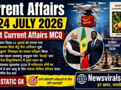 Current Affairs Today | 24 July 2026 Current Affairs | Latest Current Affairs MCQ & Static GK