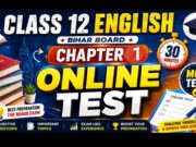 Online Test 12th English Prose chapter 1 objective