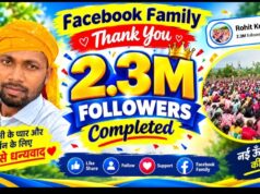 Rohit Kumar Reaches 2.3 Million Followers on Facebook! 🎉
